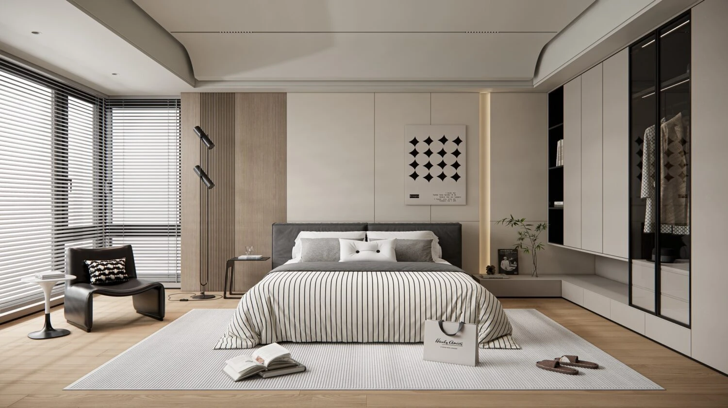 Bedroom Modern Enscape Free Sketchup Models Download ID 101000689 (Dinh Thanh)