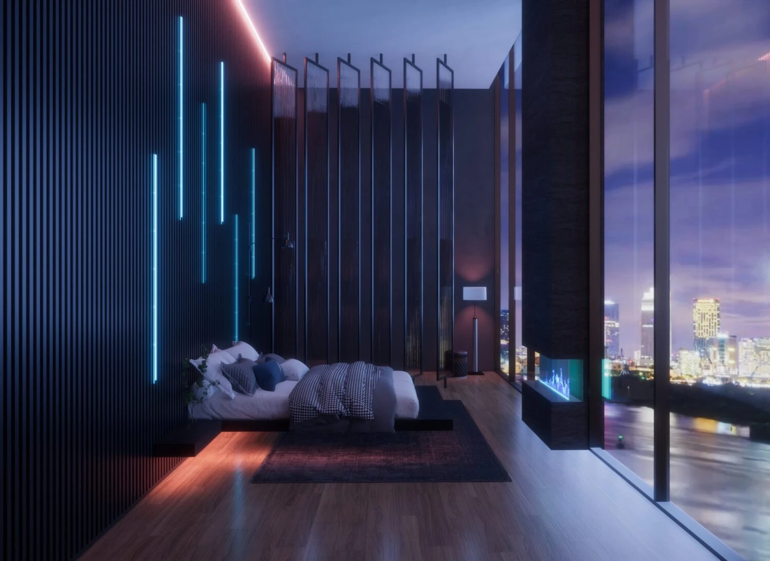 Bedroom Modern Enscape Model Free Download ID 101000612 (LeHuu Phuc)