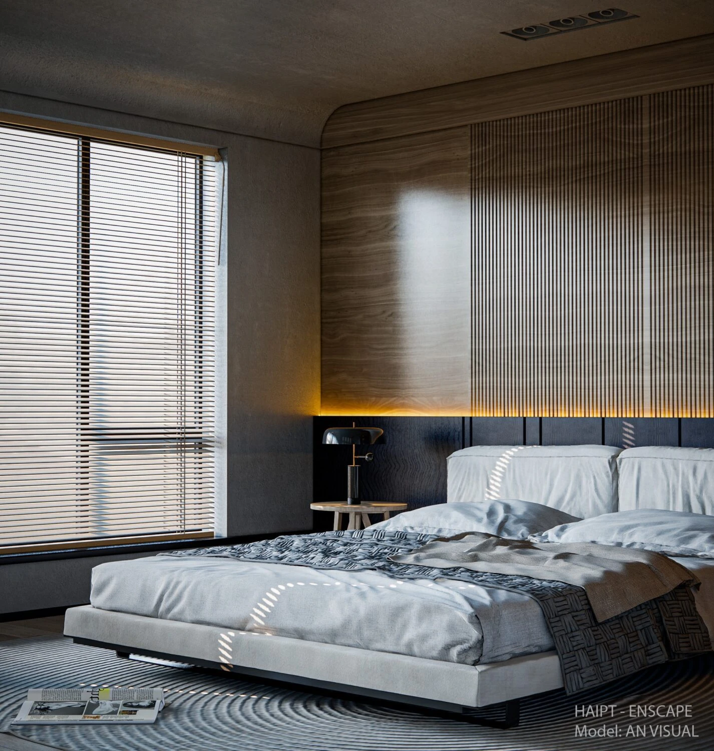 Bedroom Modern Enscape Sketchup 3d Models Free Download ID 101000677 (Pham Tuan Hai)