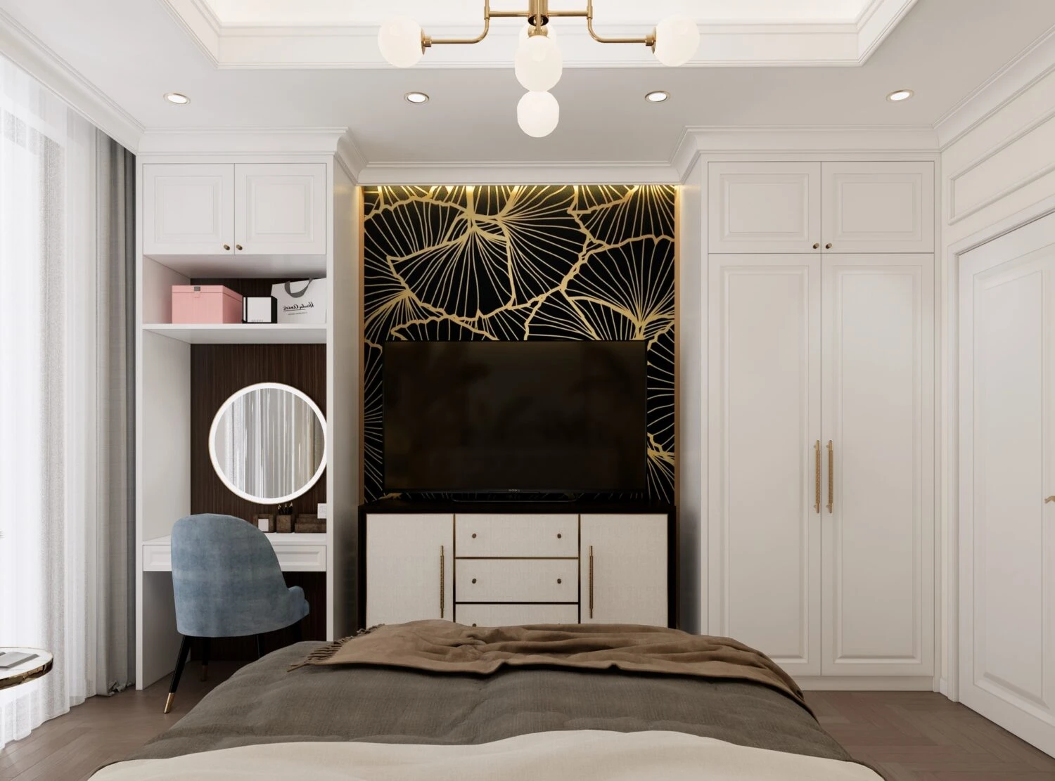 SketchUp Free Bedroom Modern Enscape Sketchup Model Download Free ID 101000706 (Nguyen Thanh)