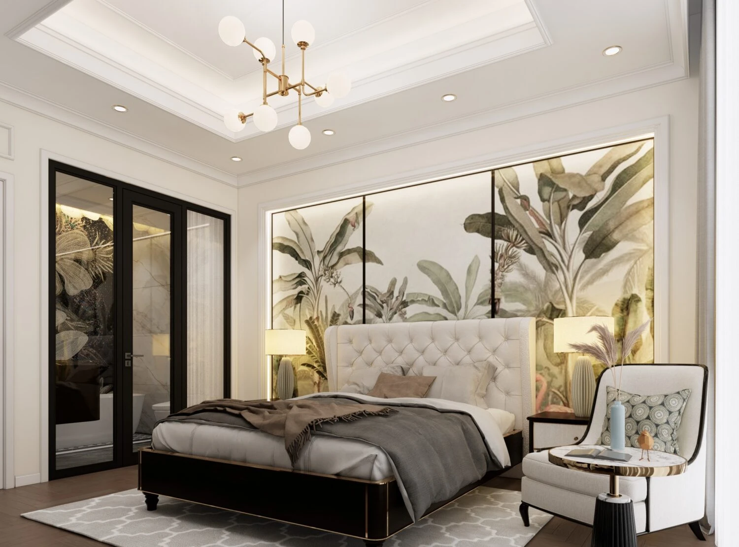 SketchUp Free Bedroom Modern Enscape Sketchup Model Download Free ID 101000706 (Nguyen Thanh)