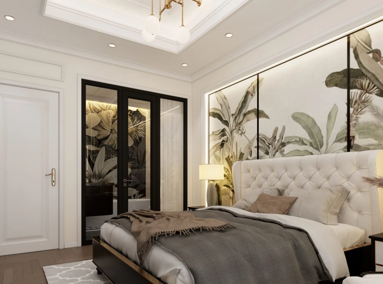 SketchUp Free Bedroom Modern Enscape Sketchup Model Download Free ID 101000706 (Nguyen Thanh)