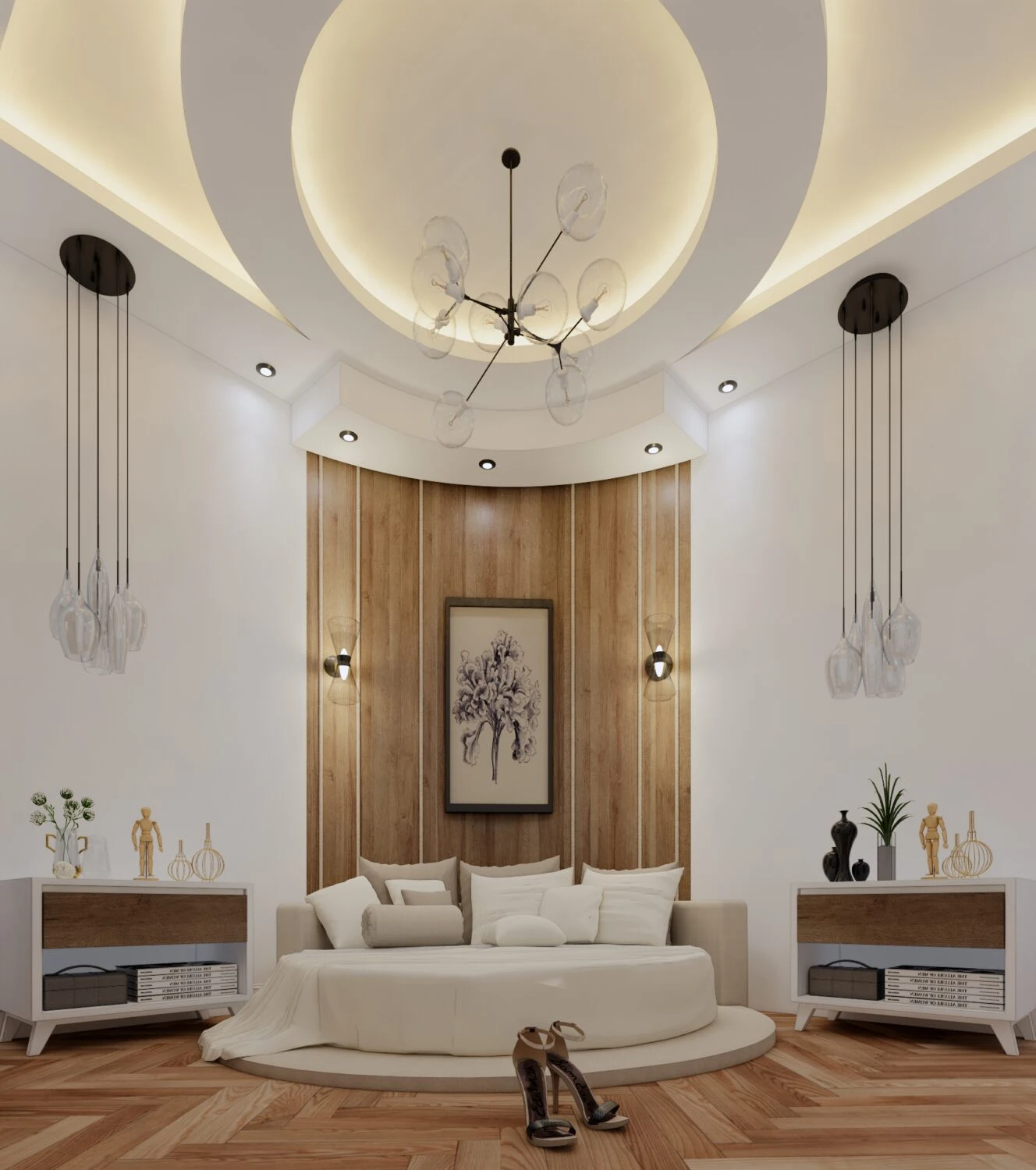 Bedroom Modern Enscape Sketchup Scene Free Download ID 101000668 (Nguyen Tuan)