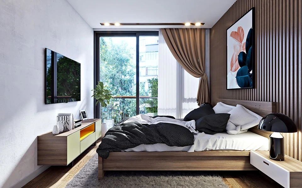 SketchUp Free Bedroom Modern Free Sketchup Models Download ID 101000296 (Kha Anh Tu)