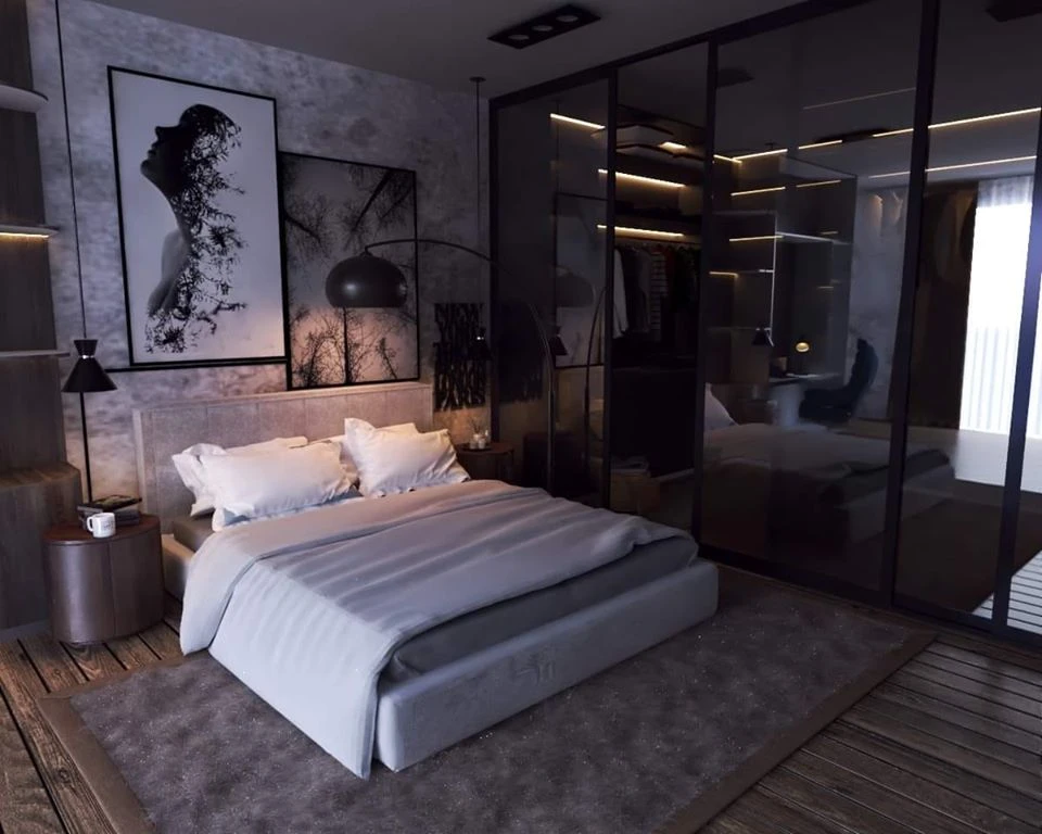 Bedroom Modern Free Sketchup Models Download ID 101000300 (Nguyen Truong)