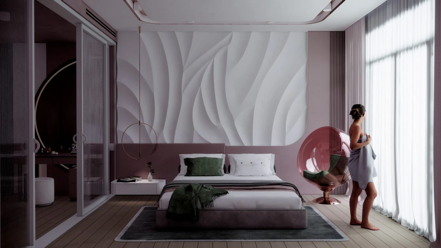 Bedroom Modern Free Sketchup Models Download ID 101000655 (LeHuu Phuc)