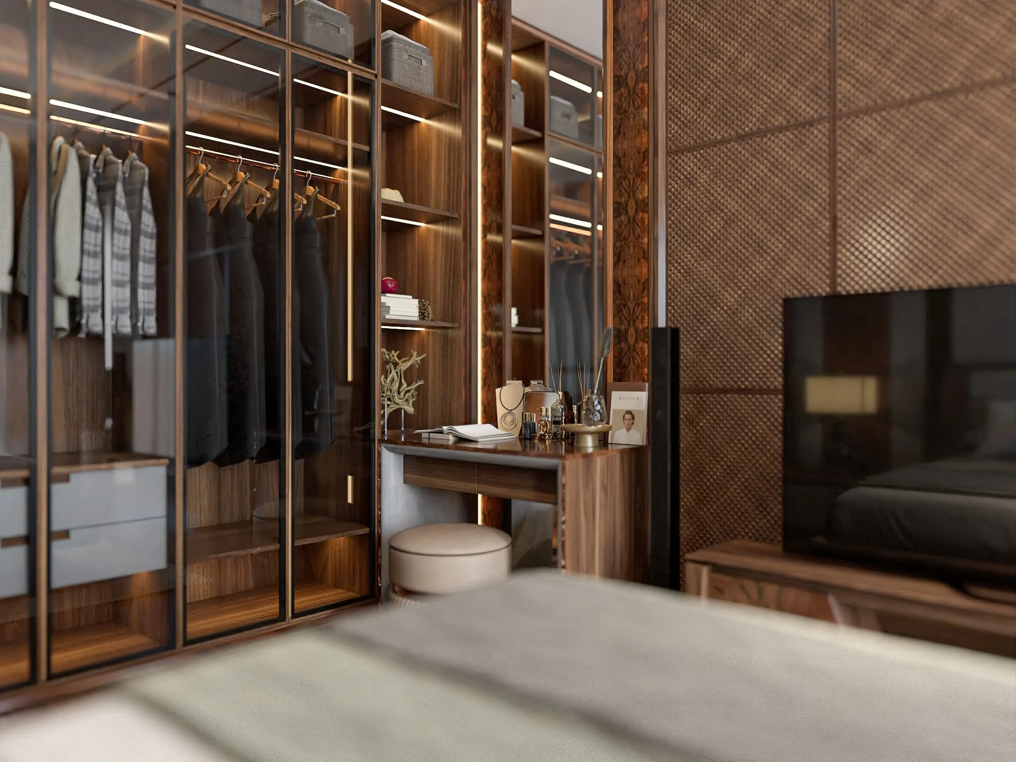 Bedroom Modern Free Sketchup Scene Download ID 101000744 (Tran Tien)