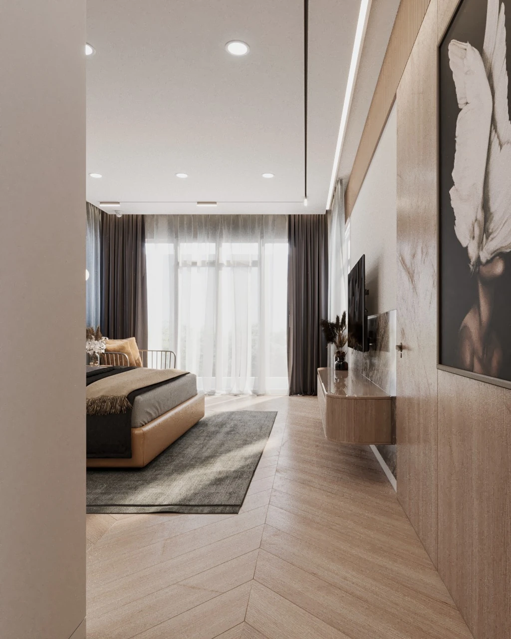 Bedroom Modern Sketchup 3d Models Free Download ID 101000577 (Nguyen Dat)