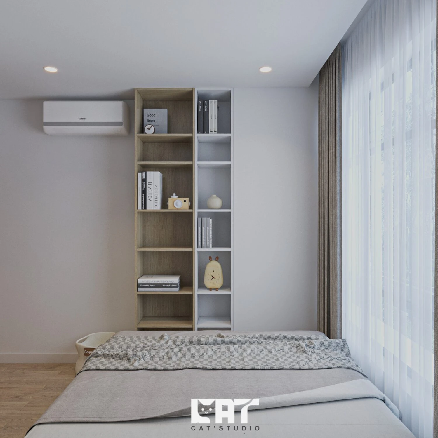 Bedroom Modern Sketchup Free Model Download ID 101000721 (Kts Nghiathan)
