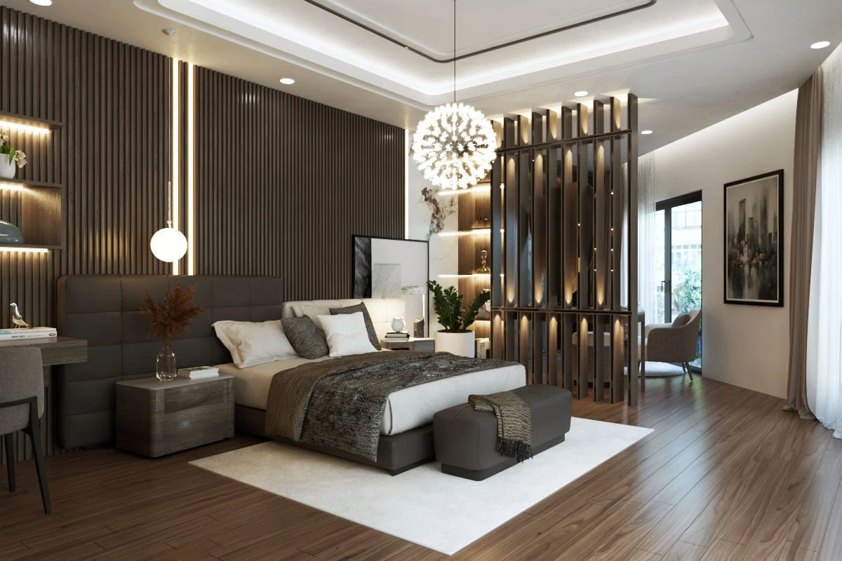 SketchUp Free Bedroom Modern Sketchup Scene Download Free ID 101000503 (Le Tien Dung)