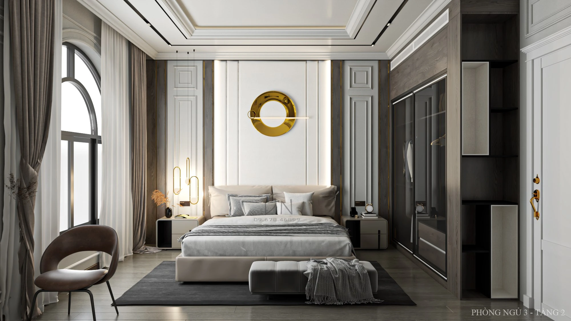 SketchUp Free Bedroom Modern Sketchup Scene Free Download ID 101000458 (Danh Nam)