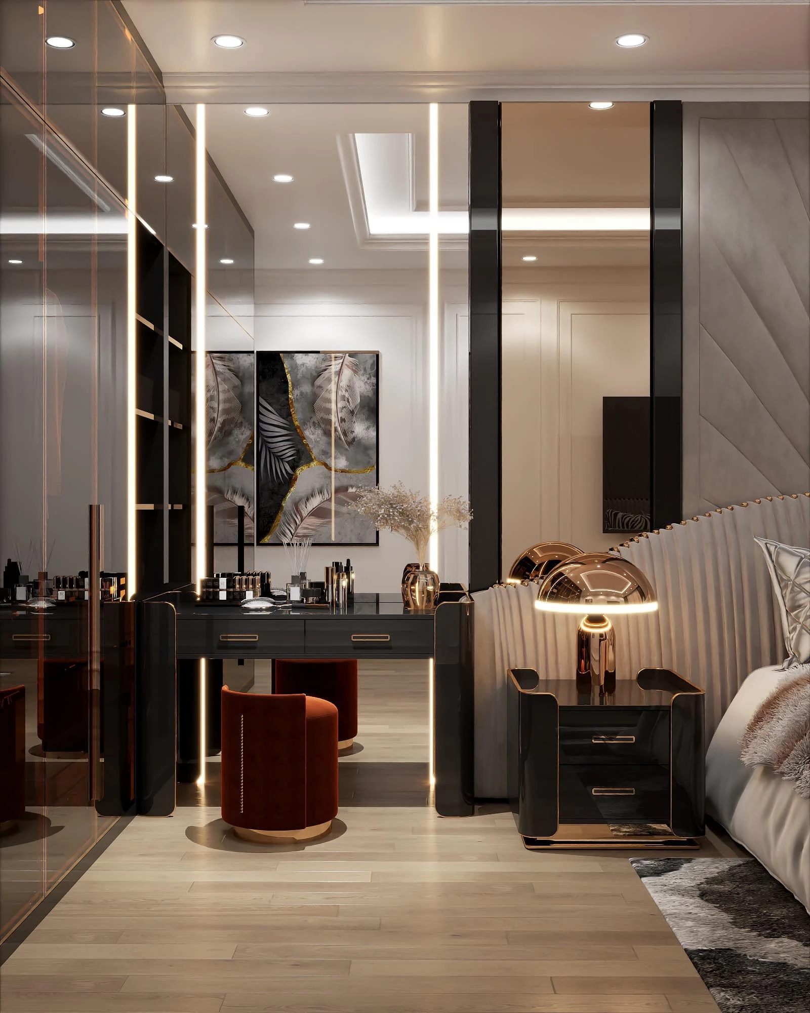 SketchUp Free Bedroom Modern Vantage Sketchup Model Free Download ID 101000730 (Quoc Khanh)