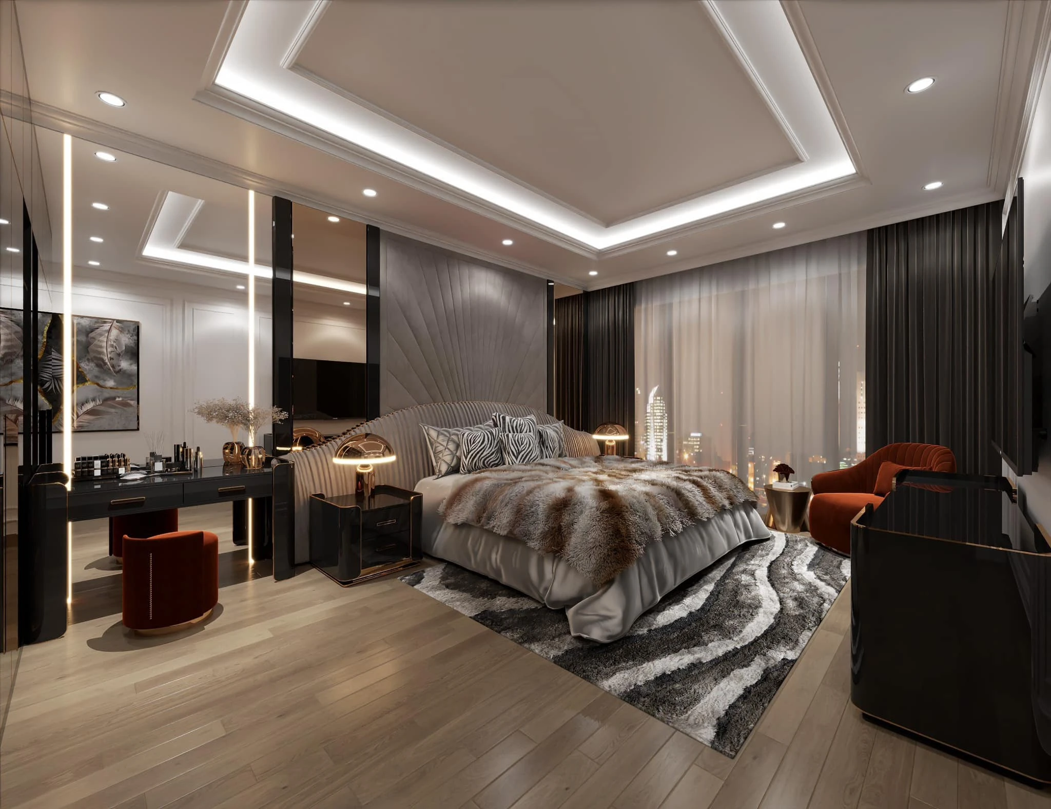 SketchUp Free Bedroom Modern Vantage Sketchup Model Free Download ID 101000730 (Quoc Khanh)