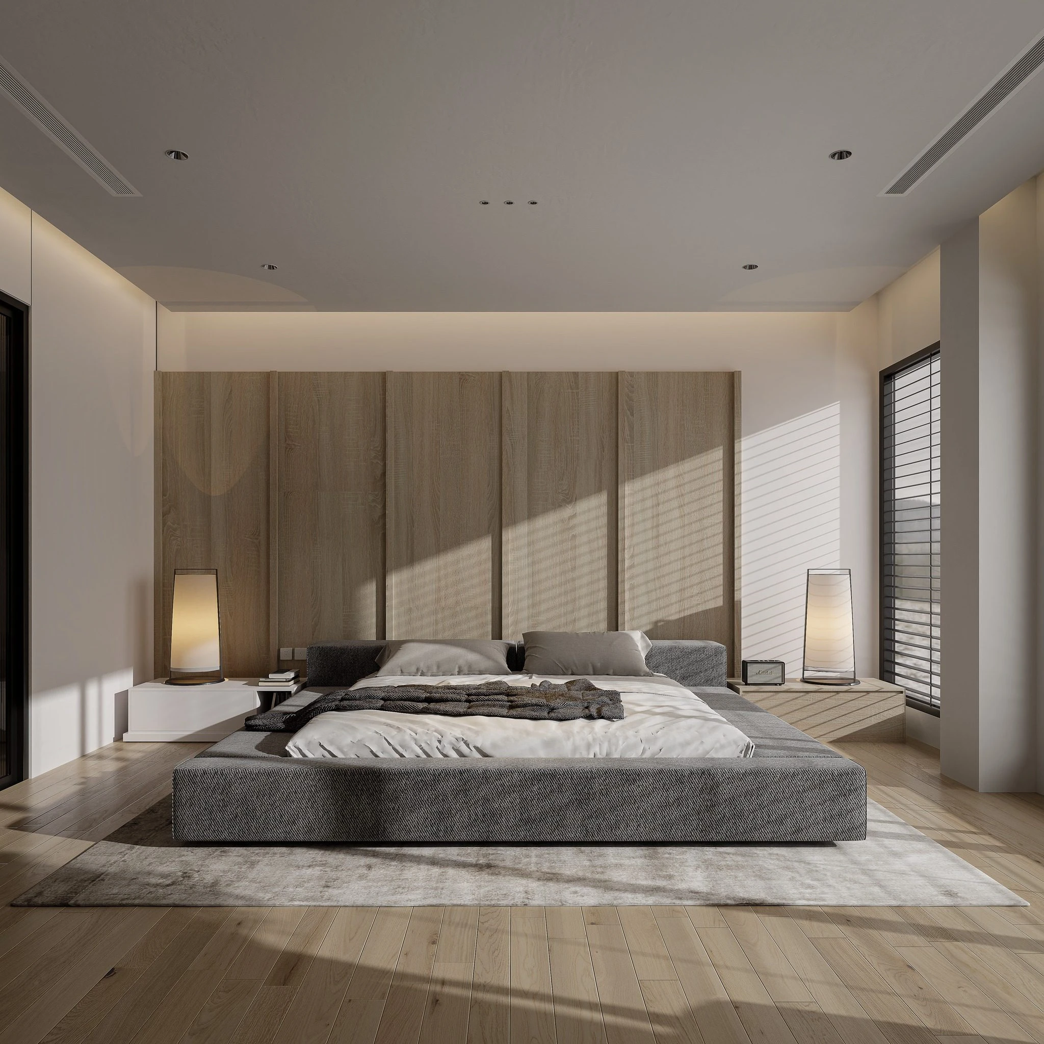 SketchUp Free Bedroom Modern Vray Enscape Model Free Download ID 101000732 (Duc)