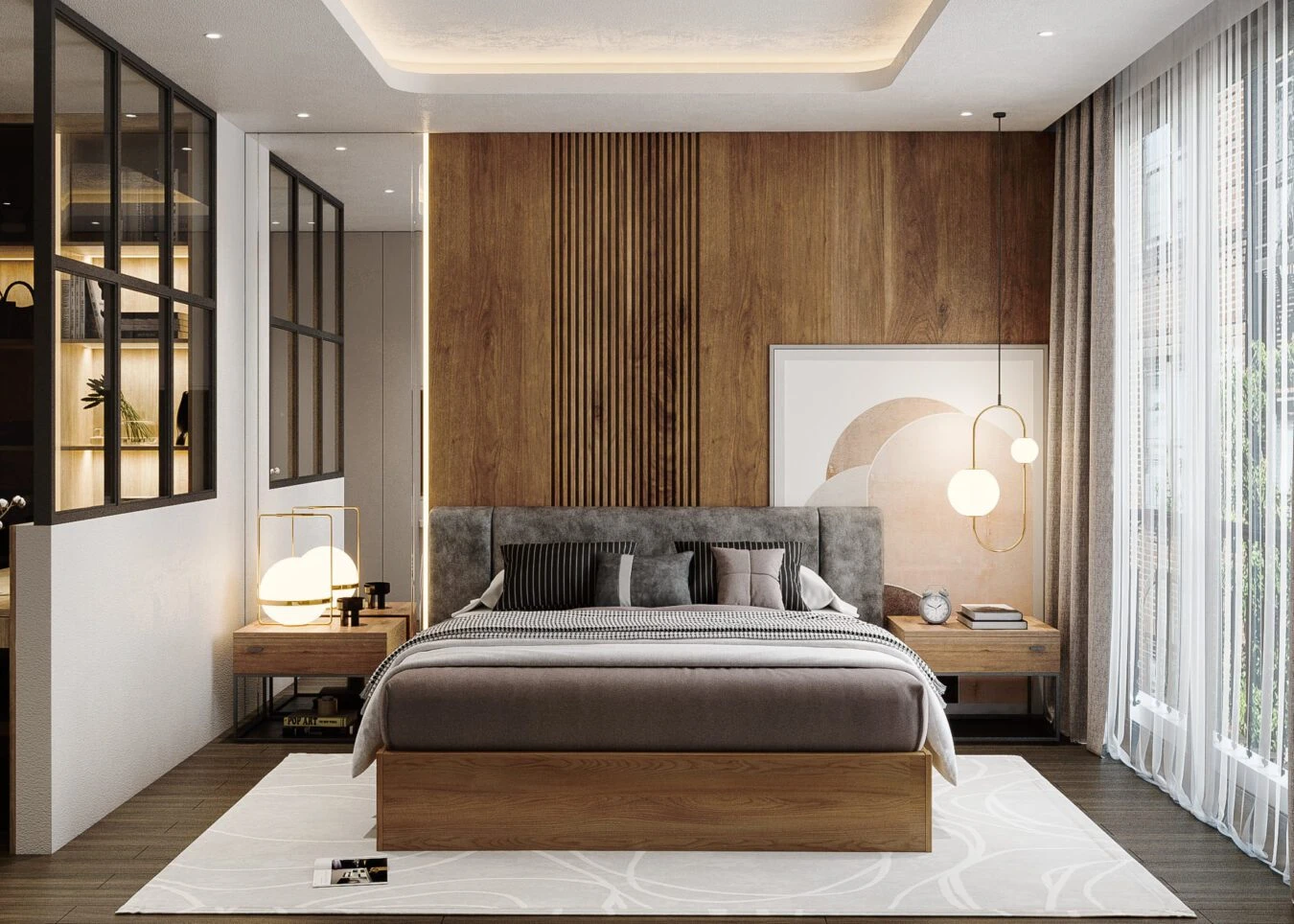 Bedroom Modern Vray Free Sketchup Models Download ID 101000559 (To Dung)
