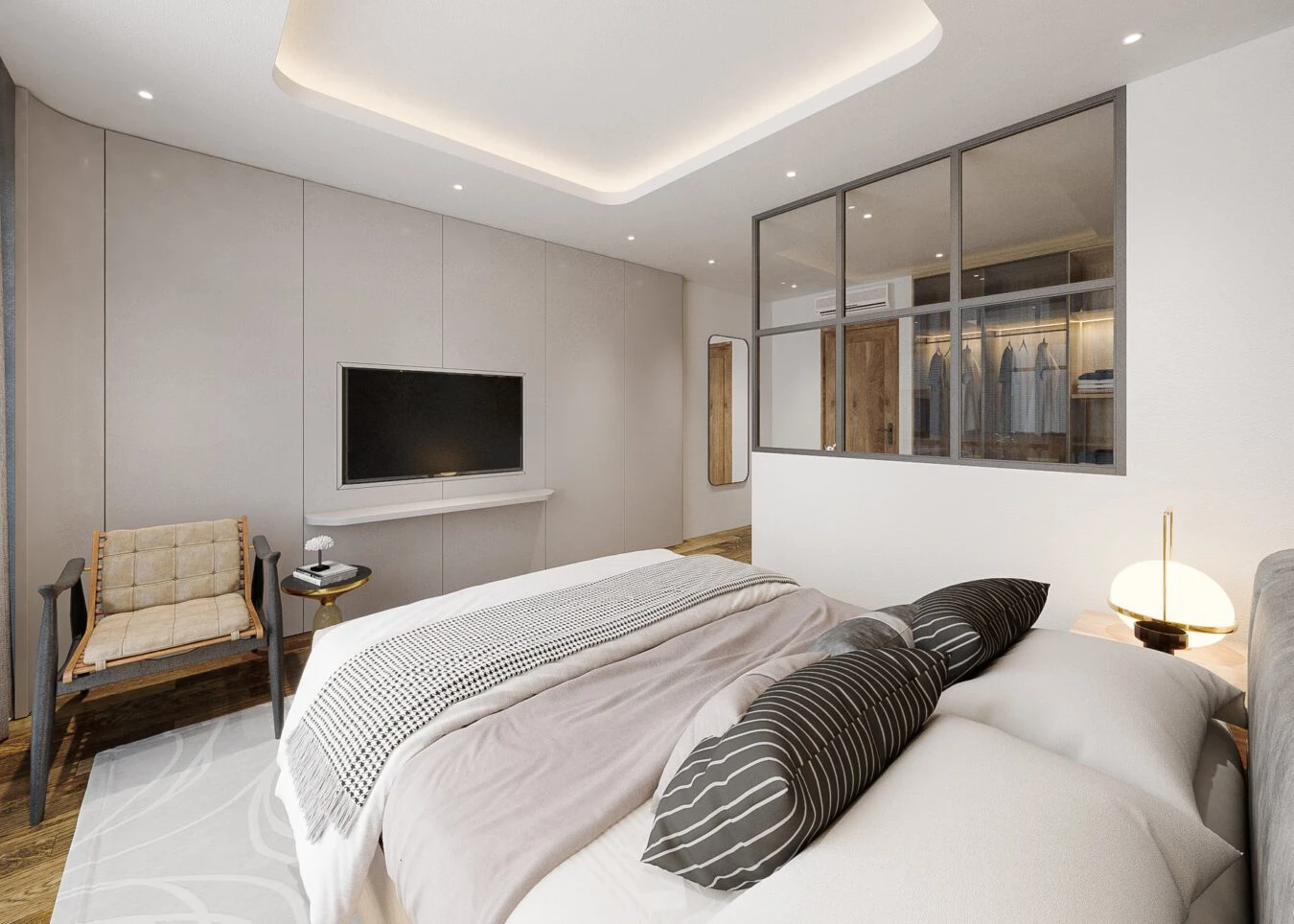 Bedroom Modern Vray Free Sketchup Models Download ID 101000559 (To Dung)