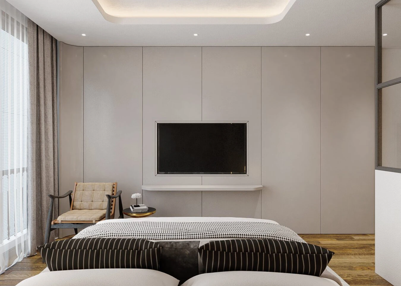 Bedroom Modern Vray Free Sketchup Models Download ID 101000559 (To Dung)