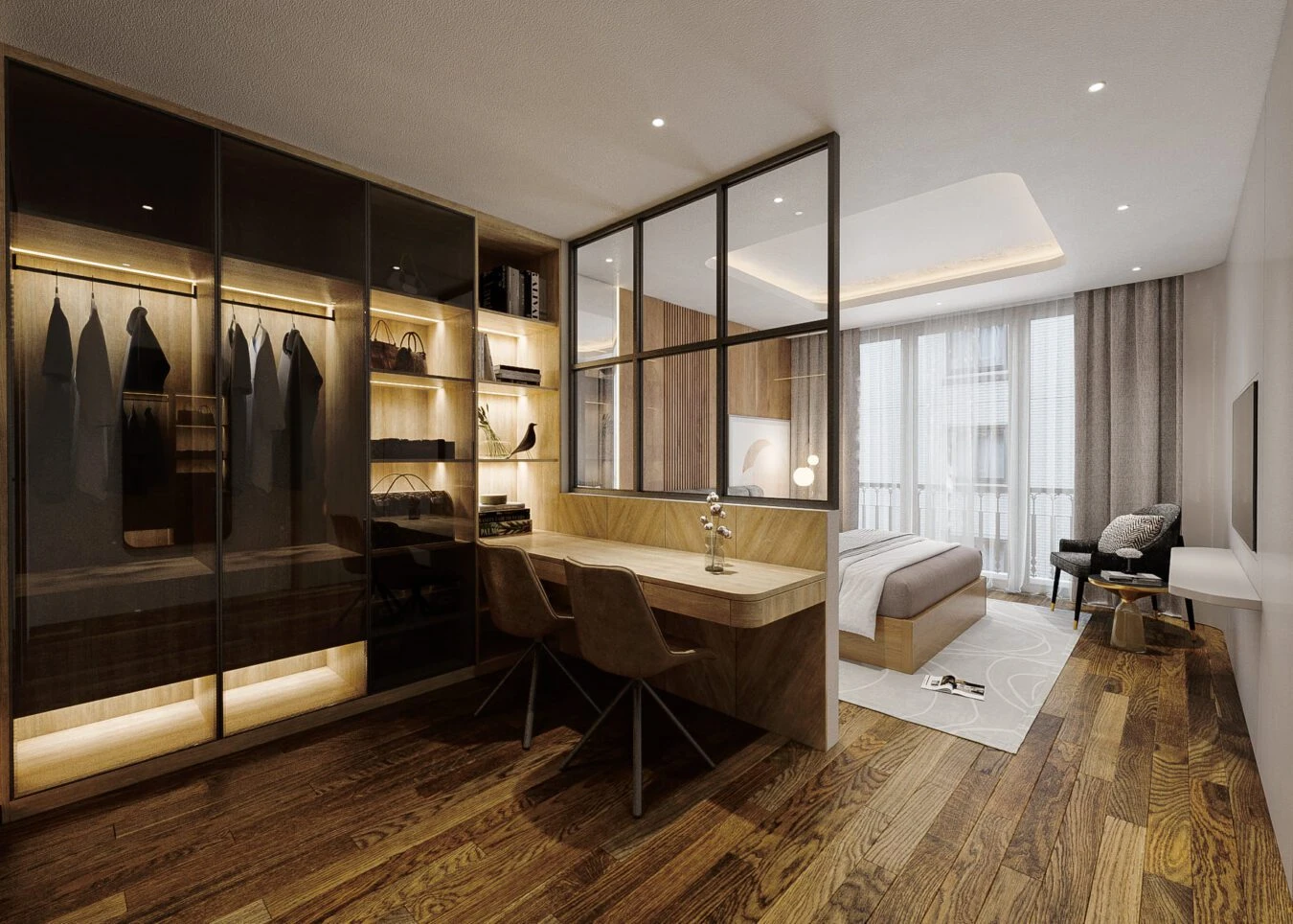 Bedroom Modern Vray Free Sketchup Models Download ID 101000559 (To Dung)