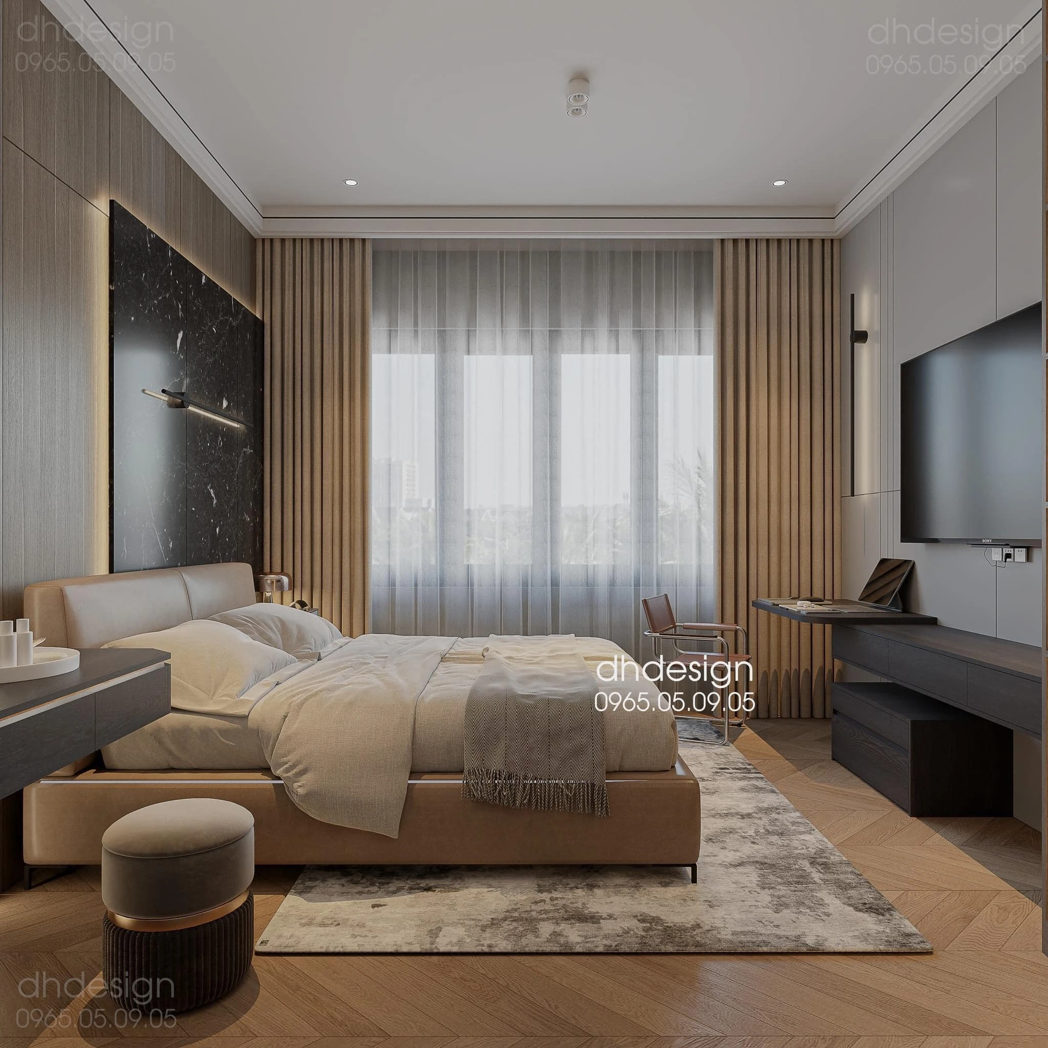 Bedroom Modern Vray Free Sketchup Models Download ID 101000745 (Dinh Hung)