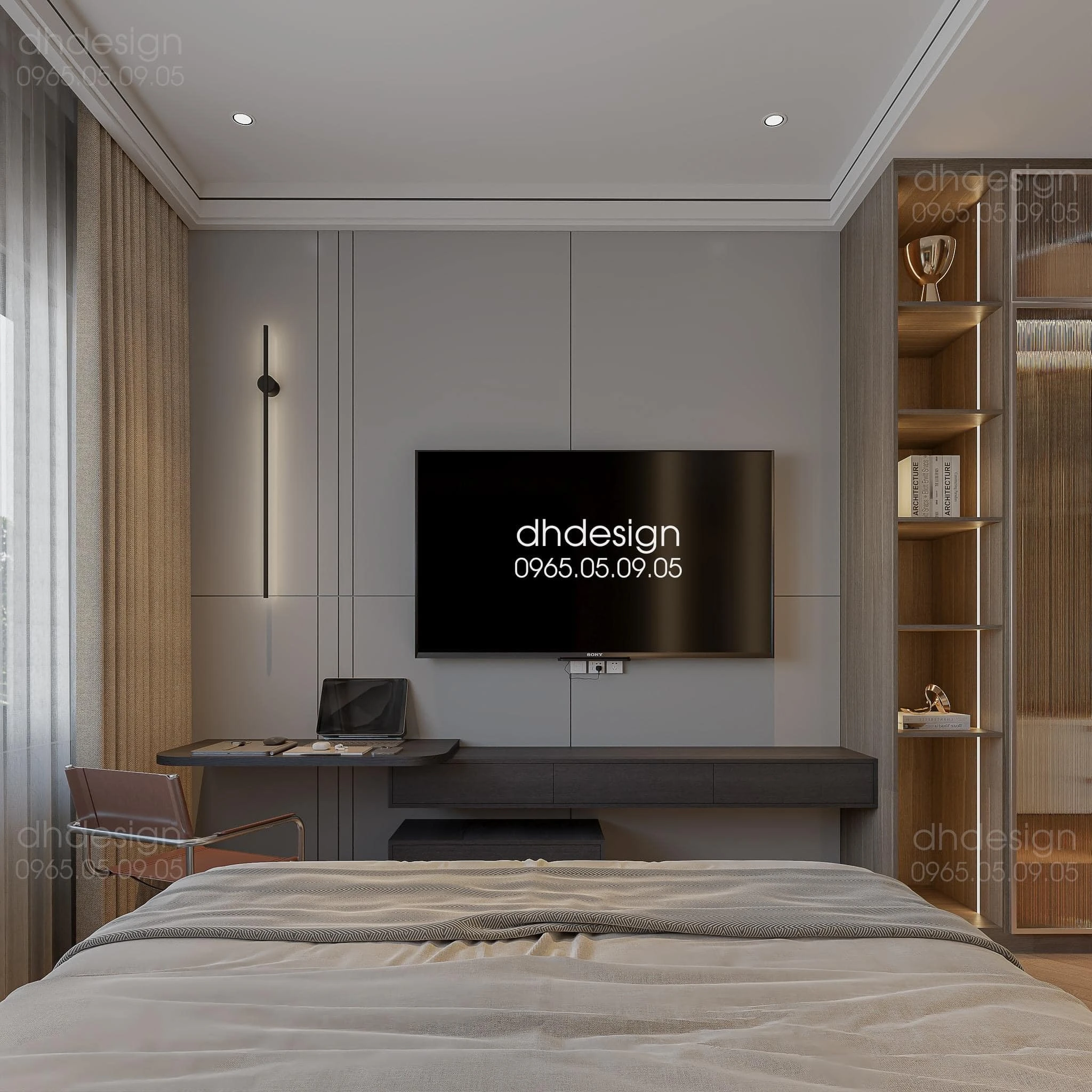Bedroom Modern Vray Free Sketchup Models Download ID 101000745 (Dinh Hung)