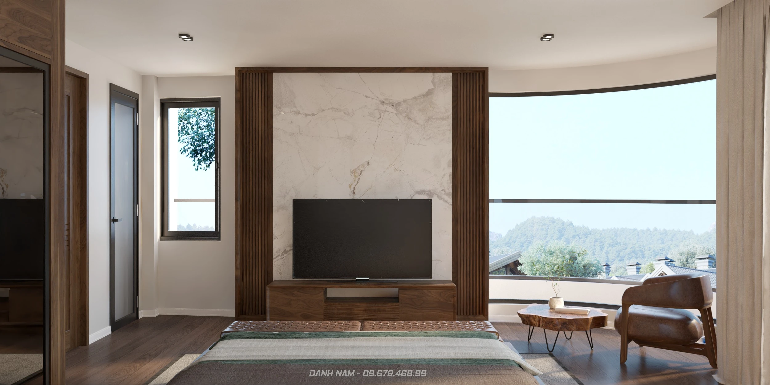 Bedroom Modern Vray Sketchup Free Model Download ID 101000571 (Danh Nam)