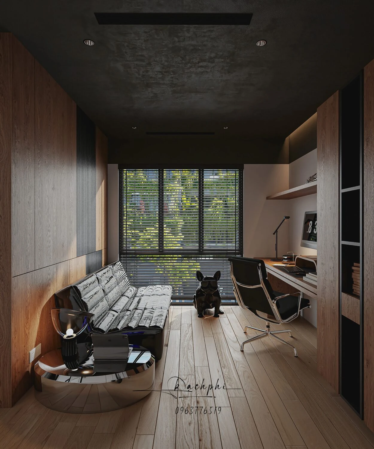 Bedroom Modern Vray Sketchup Free Model Download ID 101000711 (Phi Bach)