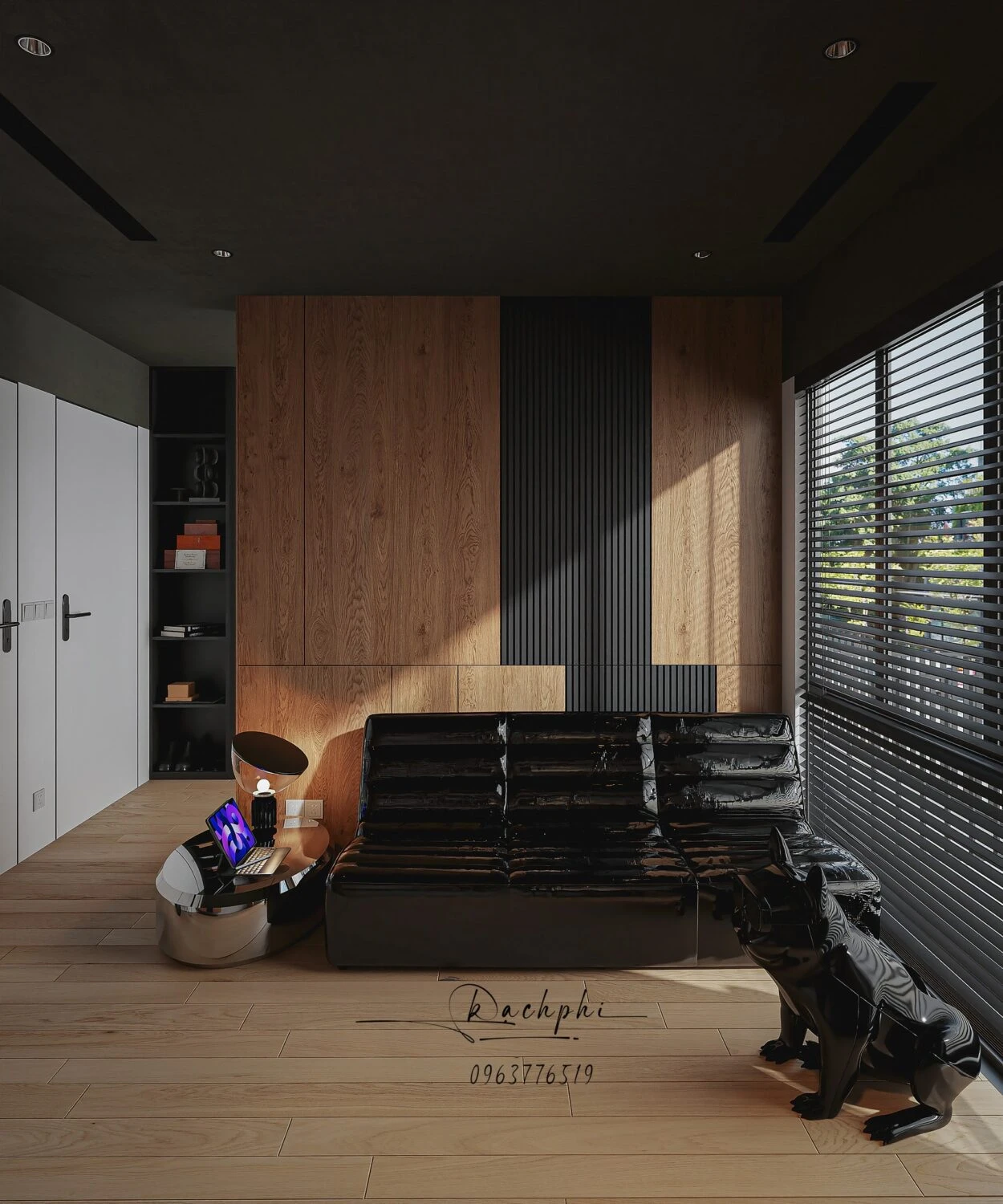 Bedroom Modern Vray Sketchup Free Model Download ID 101000711 (Phi Bach)