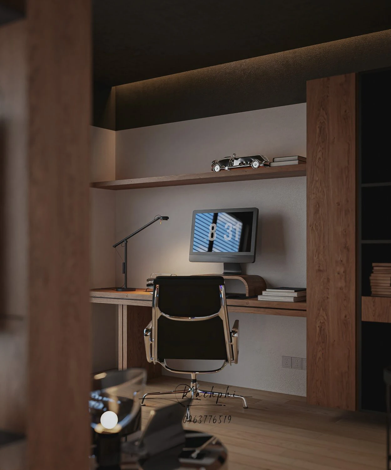 Bedroom Modern Vray Sketchup Free Model Download ID 101000711 (Phi Bach)