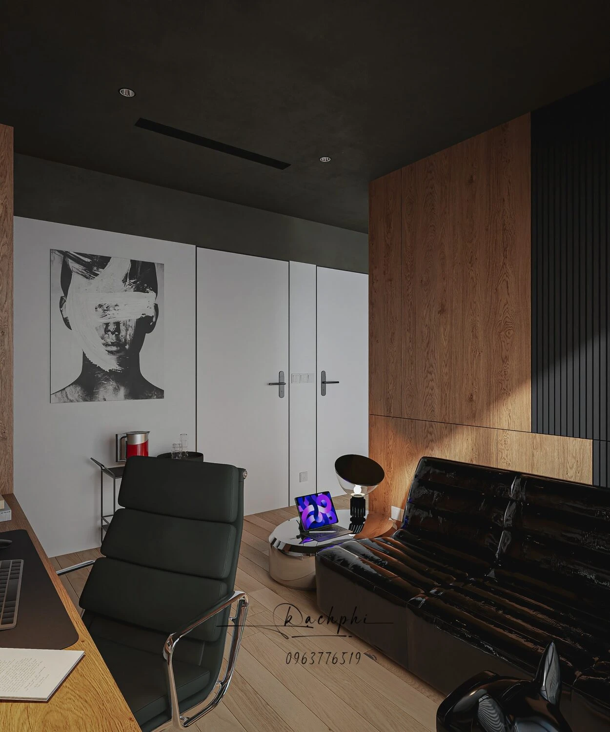 Bedroom Modern Vray Sketchup Free Model Download ID 101000711 (Phi Bach)