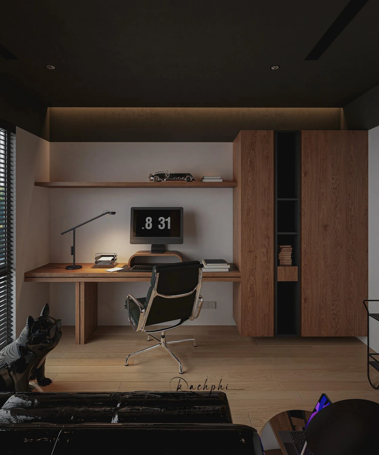 Bedroom Modern Vray Sketchup Free Model Download ID 101000711 (Phi Bach)