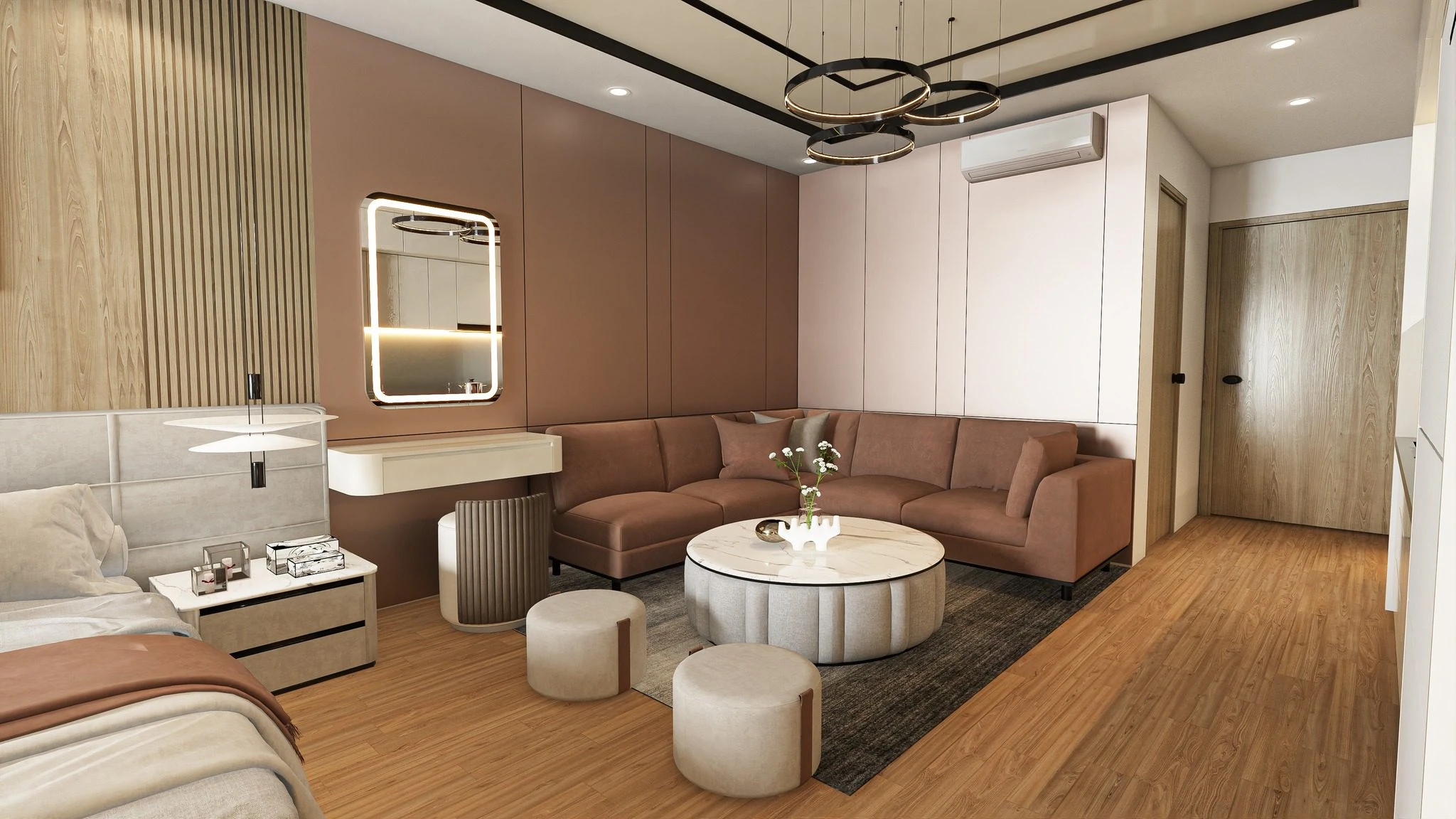 Bedroom Modern Vray Sketchup Free Model Download ID 101000741 (Hoai Nam)