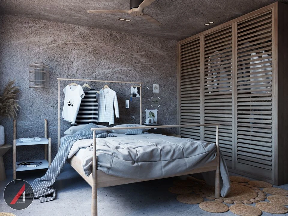 Bedroom Modern Vray Sketchup Model Download Free ID 101000347 (Tran Viet Hung)