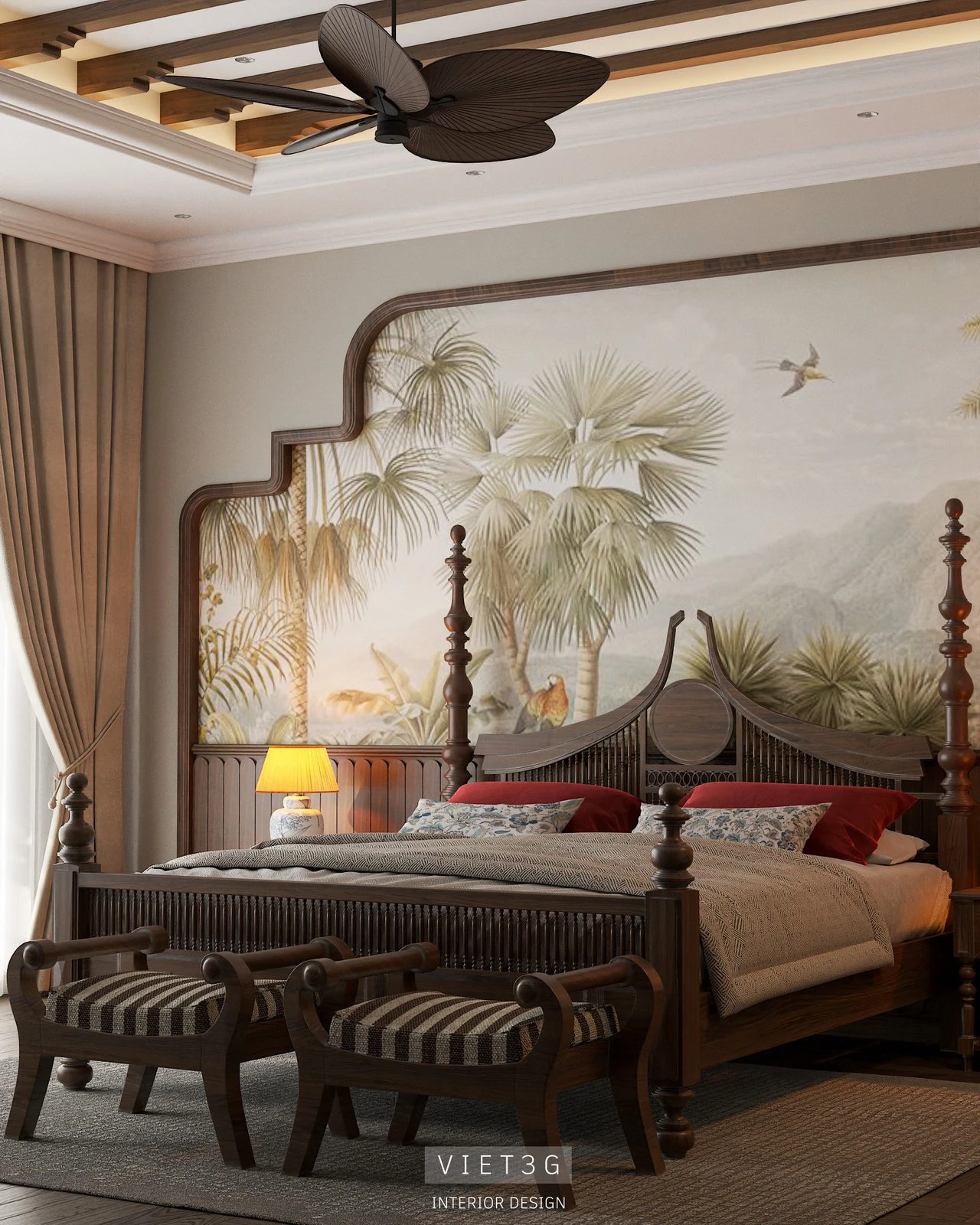 Bedroom Modern Vray Sketchup Model Free Download ID 101000760 (Dinh Dong)