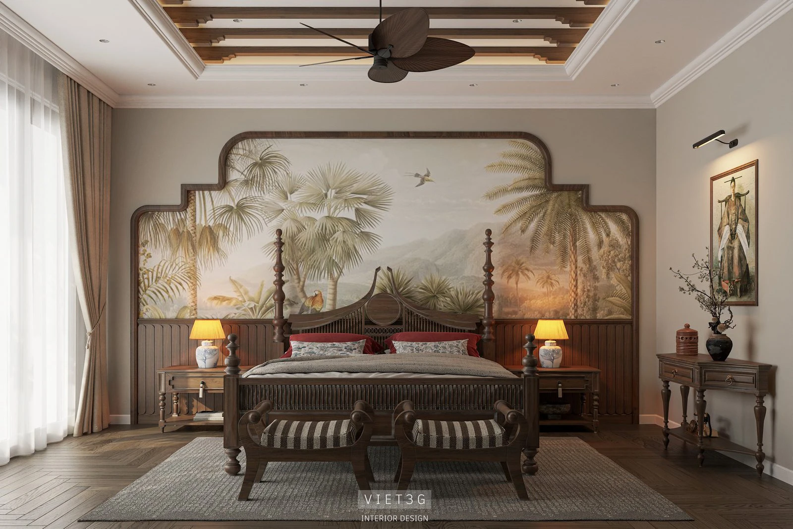 Bedroom Modern Vray Sketchup Model Free Download ID 101000760 (Dinh Dong)