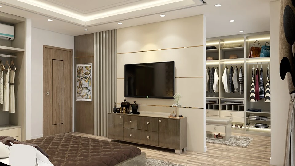 Bedroom Modern Vray Sketchup Scene Free Download ID 101000239 (Quoc Son)