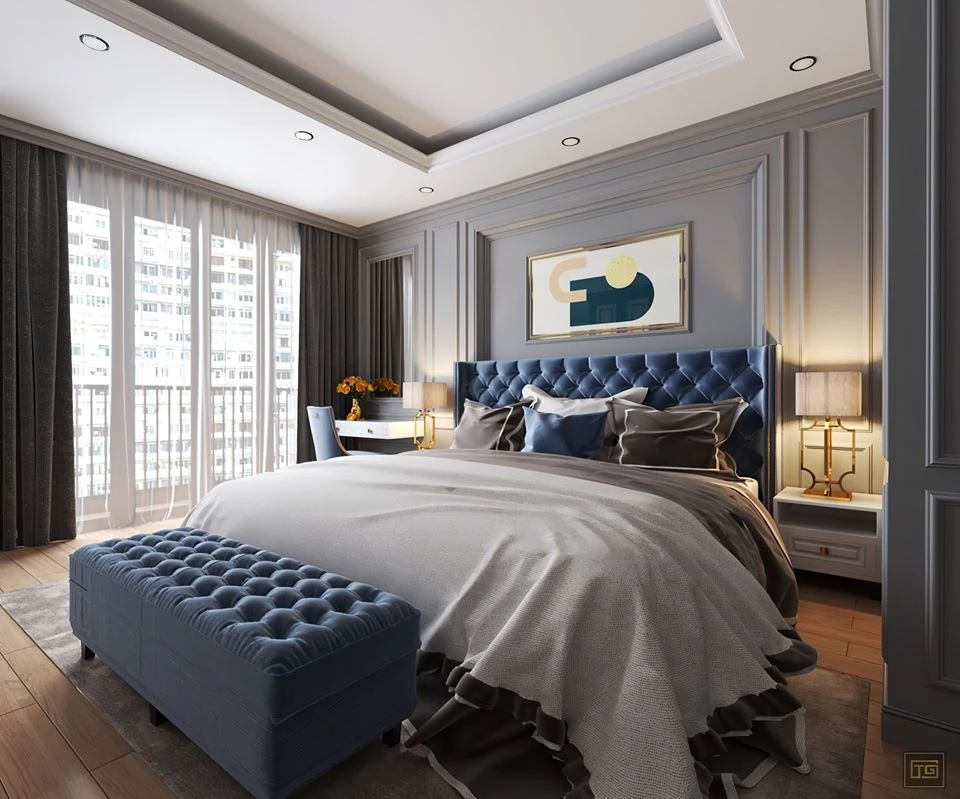 Bedroom Neo Classic Sketchup 3d Models Free Download ID 101000308 (Xuan Khanh)