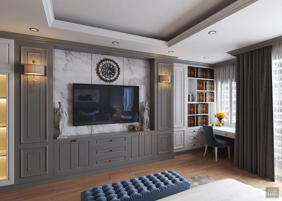 Bedroom Neo Classic Sketchup 3d Models Free Download ID 101000308 (Xuan Khanh)