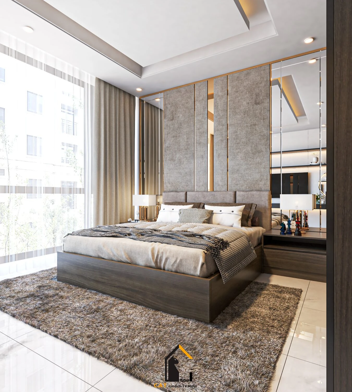 Bedroom Sketchup 3d Models Free Download Modern ID 101000667 (Kts Nghiathan)