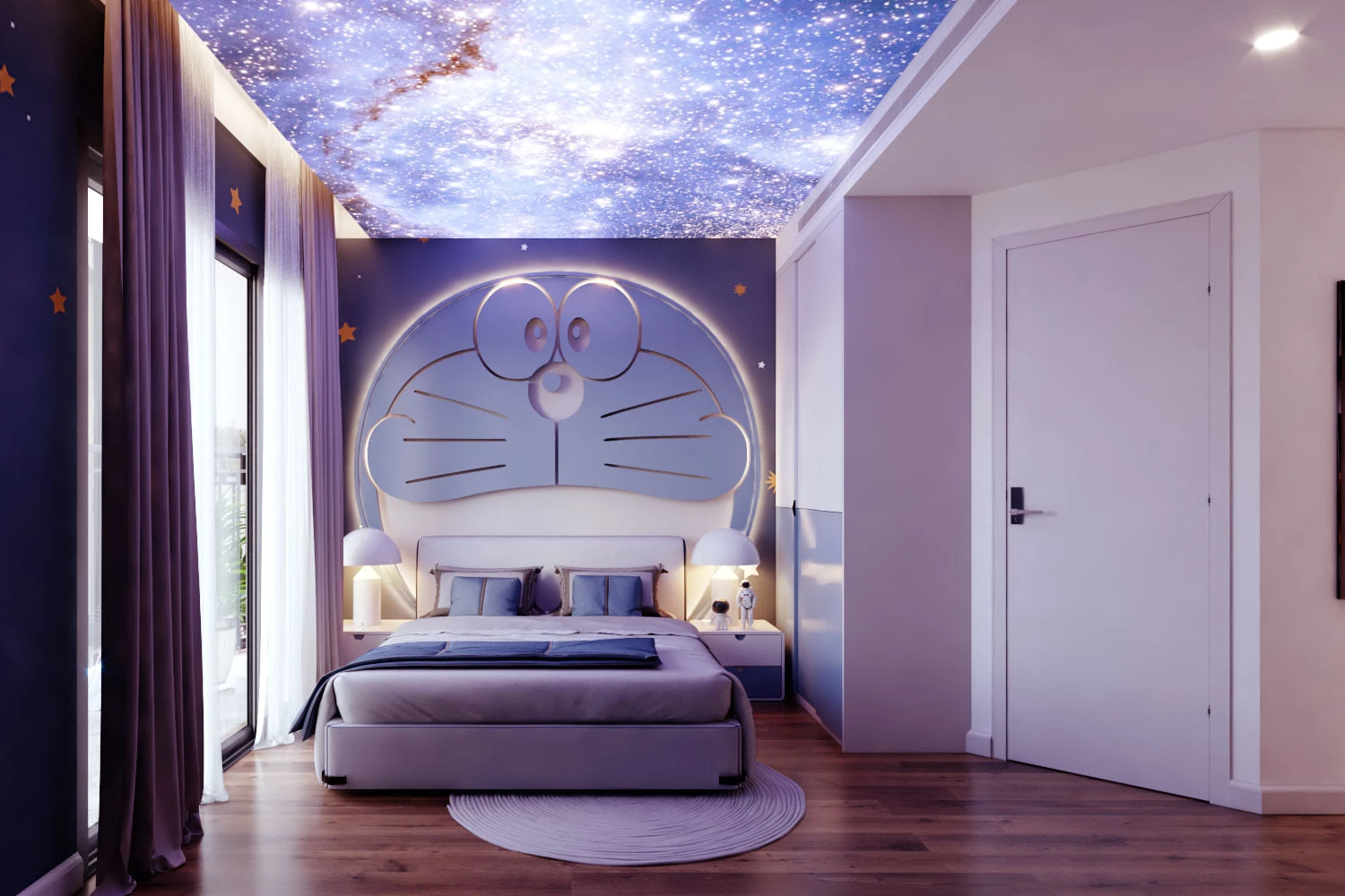 Bedroom Sketchup 3d Models Free Download Vray Modern ID 101000567 (Le Tien Dung)