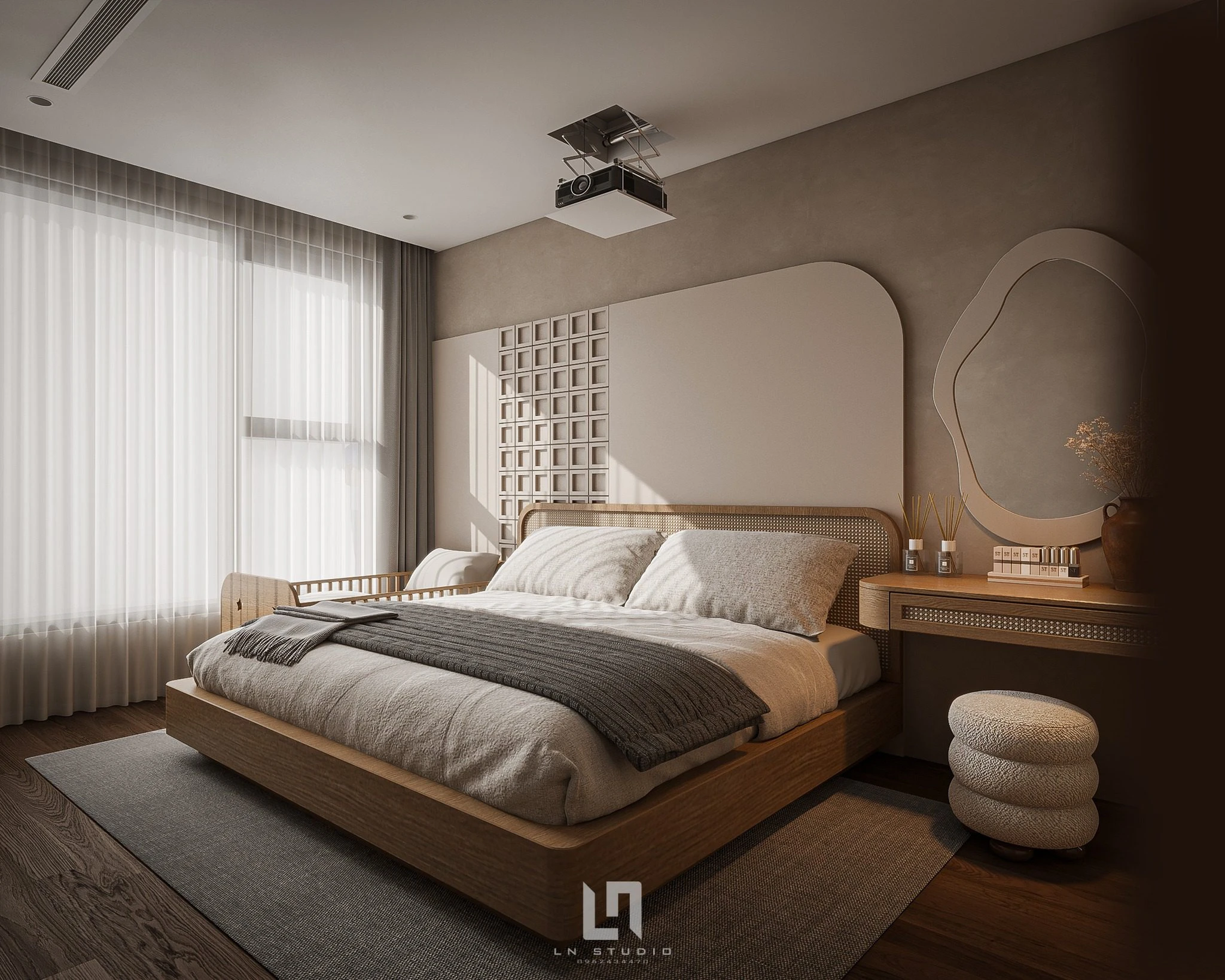 Bedroom Sketchup 3d Models Free Download Vray Modern ID 101000747 (Lanh Nguyen)