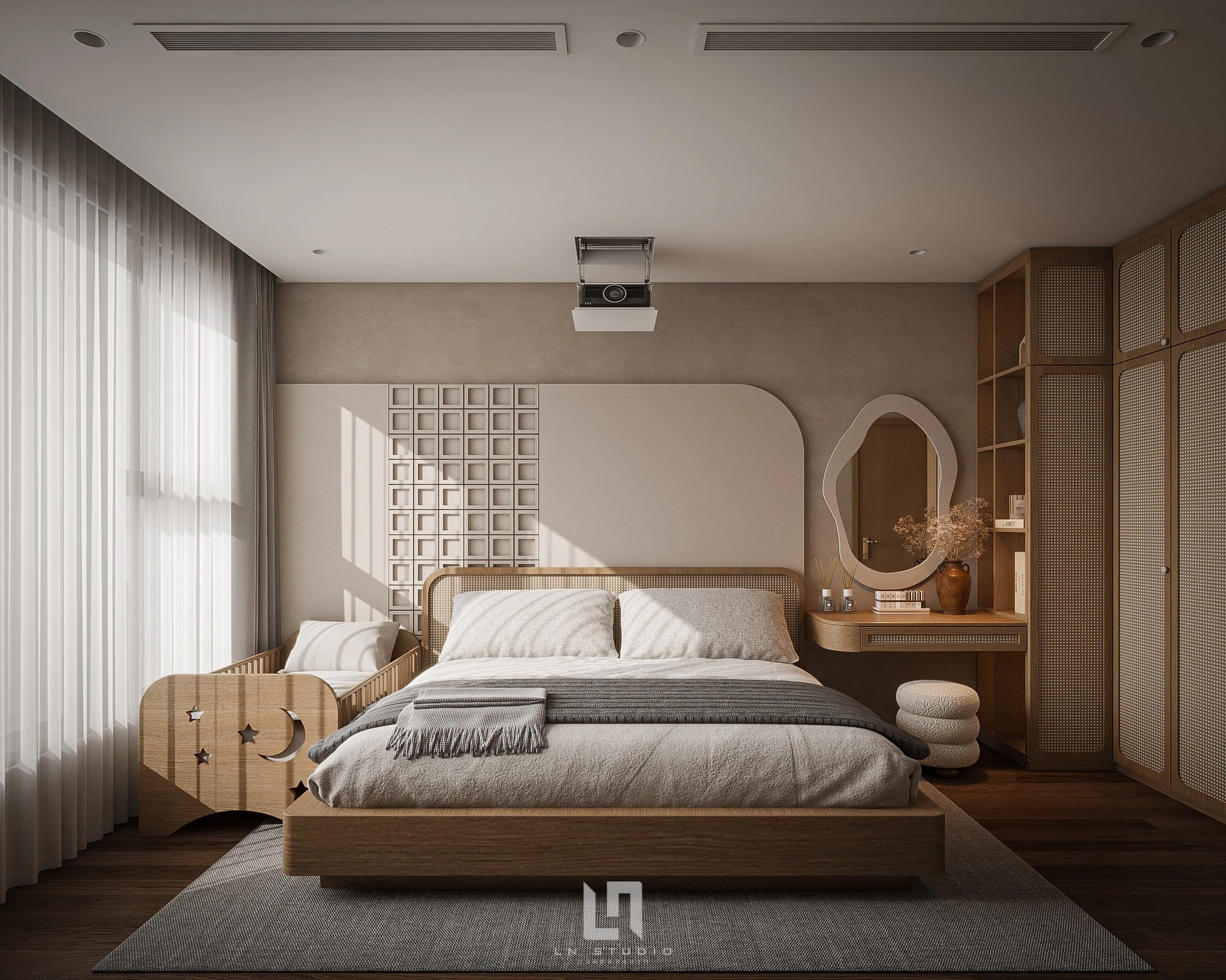 Bedroom Sketchup 3d Models Free Download Vray Modern ID 101000747 (Lanh Nguyen)