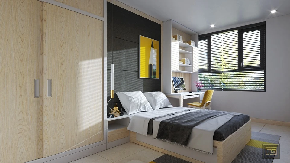 SketchUp Free Bedroom Sketchup Free Model Download Modern ID 101000232 (Xuan Khanh)