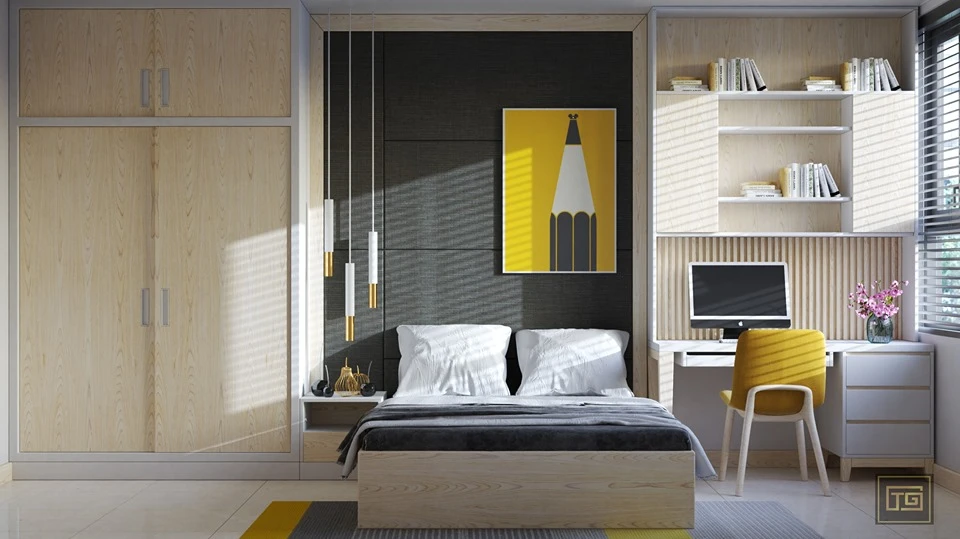 SketchUp Free Bedroom Sketchup Free Model Download Modern ID 101000232 (Xuan Khanh)