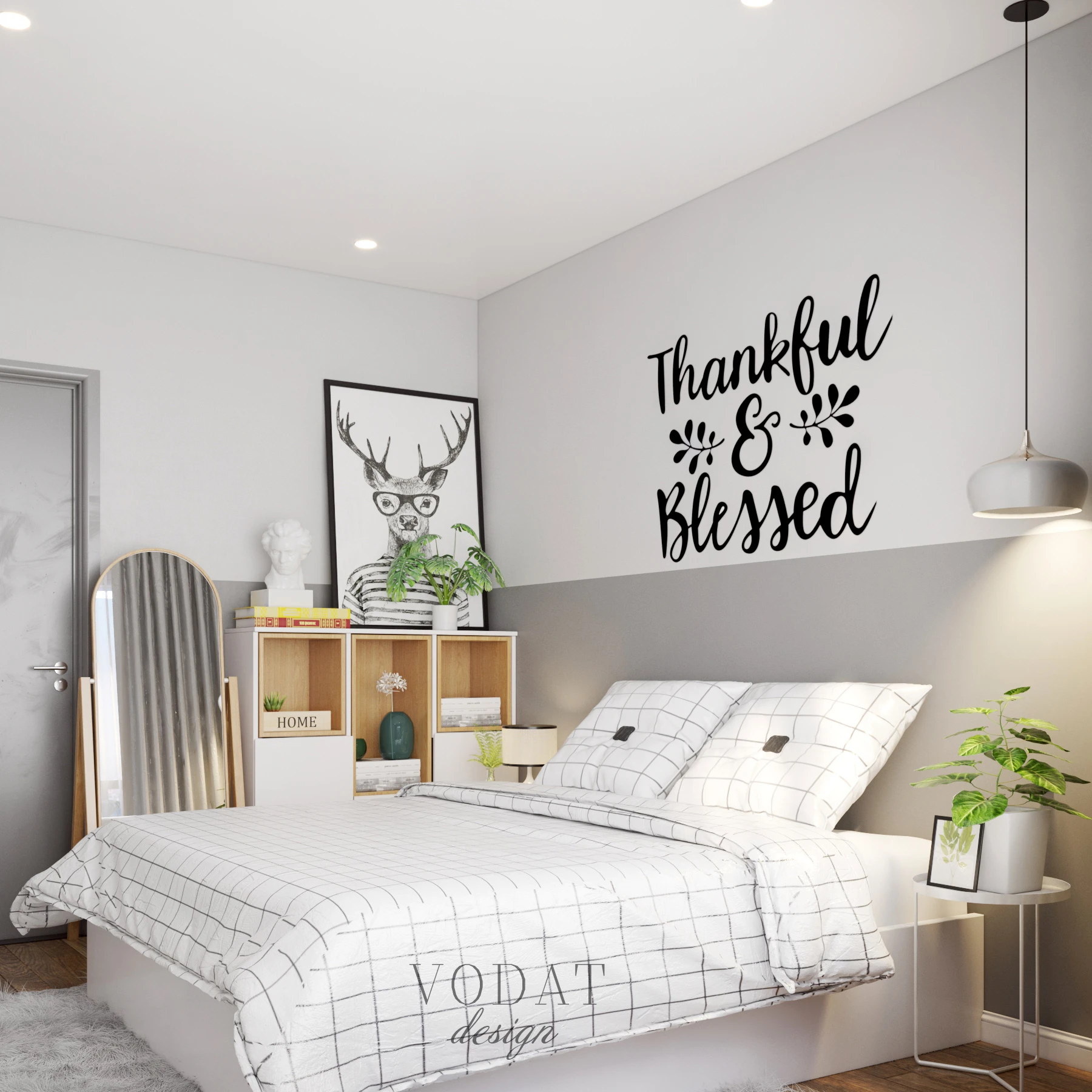 SketchUp Free Bedroom Sketchup Free Model Download Modern ID 101000322 (Vo Tien Dat)