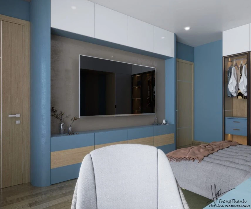 SketchUp Free Bedroom Sketchup Free Model Download Modern ID 101000332 (Trong Thanh)