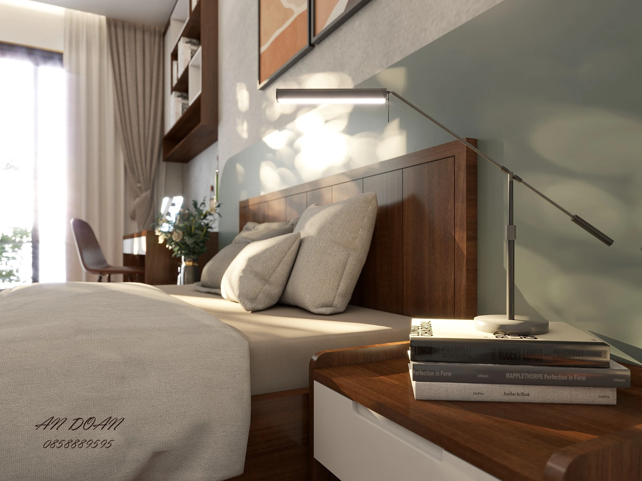 Bedroom Sketchup Free Model Download Modern ID 101000461 (An Doan)