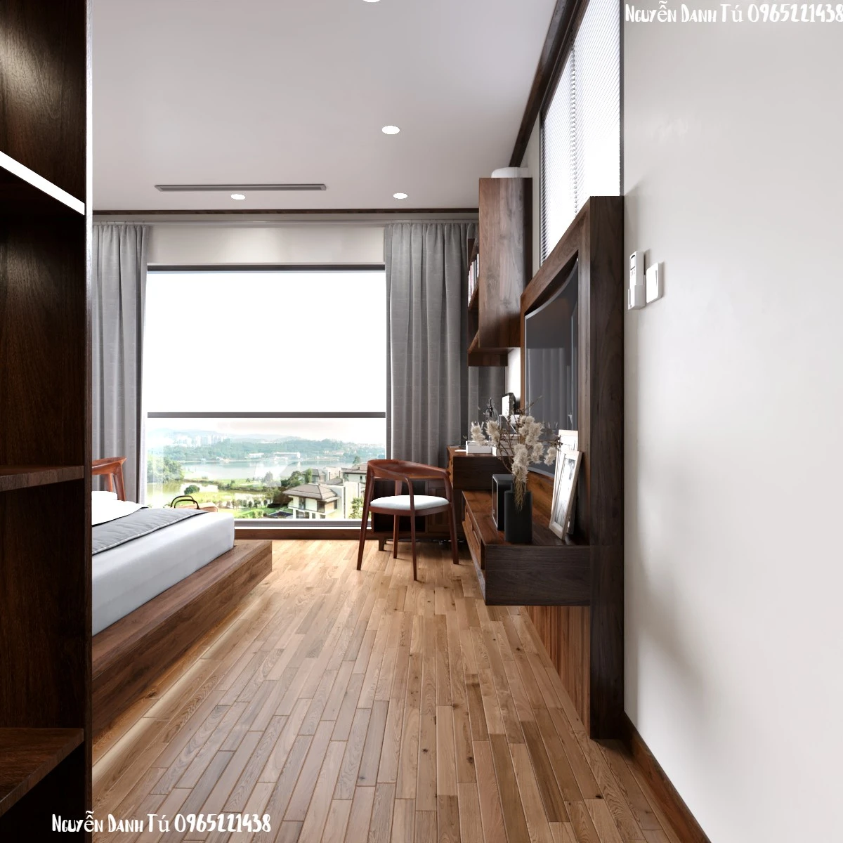 Bedroom Sketchup Free Model Download Modern ID 101000481 (Nguyen Danh Tu)