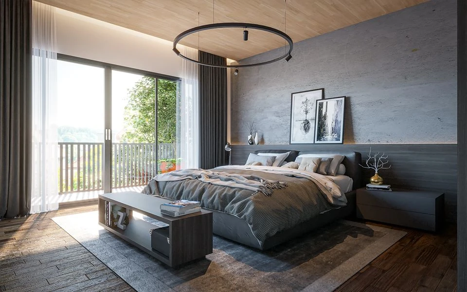 SketchUp Free Bedroom Sketchup Model Download Free Modern ID 101000277 (Nguyen Hoang Thang)