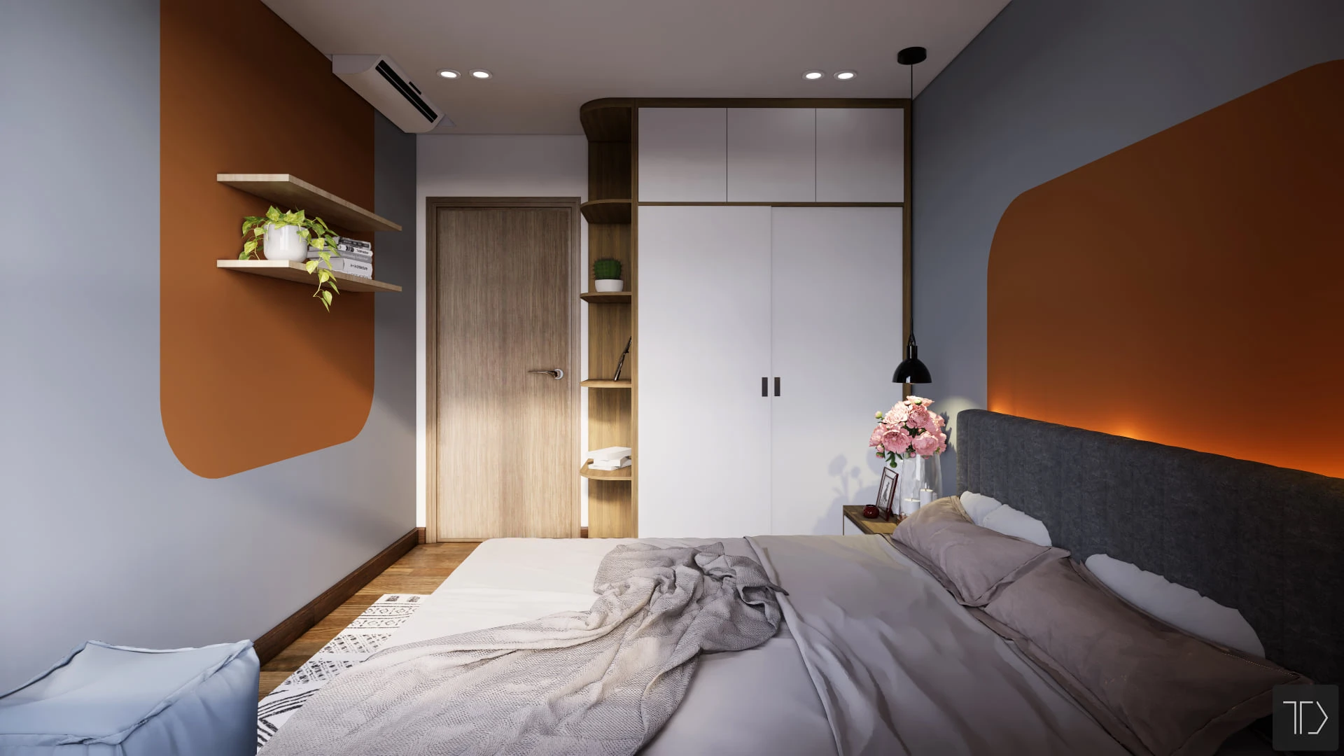 Bedroom Sketchup Model Download Free Modern ID 101000466 (Nghiem Viet Thai)