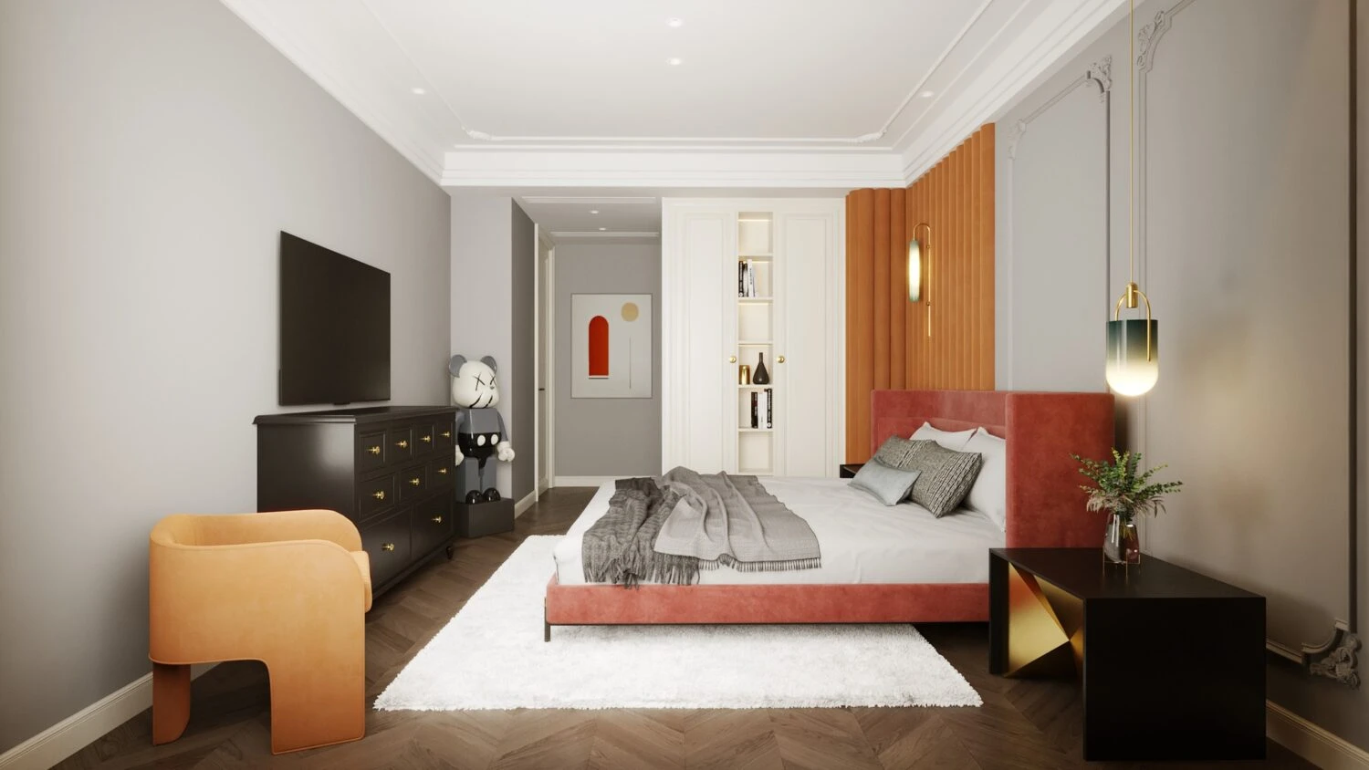 Bedroom Sketchup Model Download Free Modern ID 101000646 (Dinh Thanh)